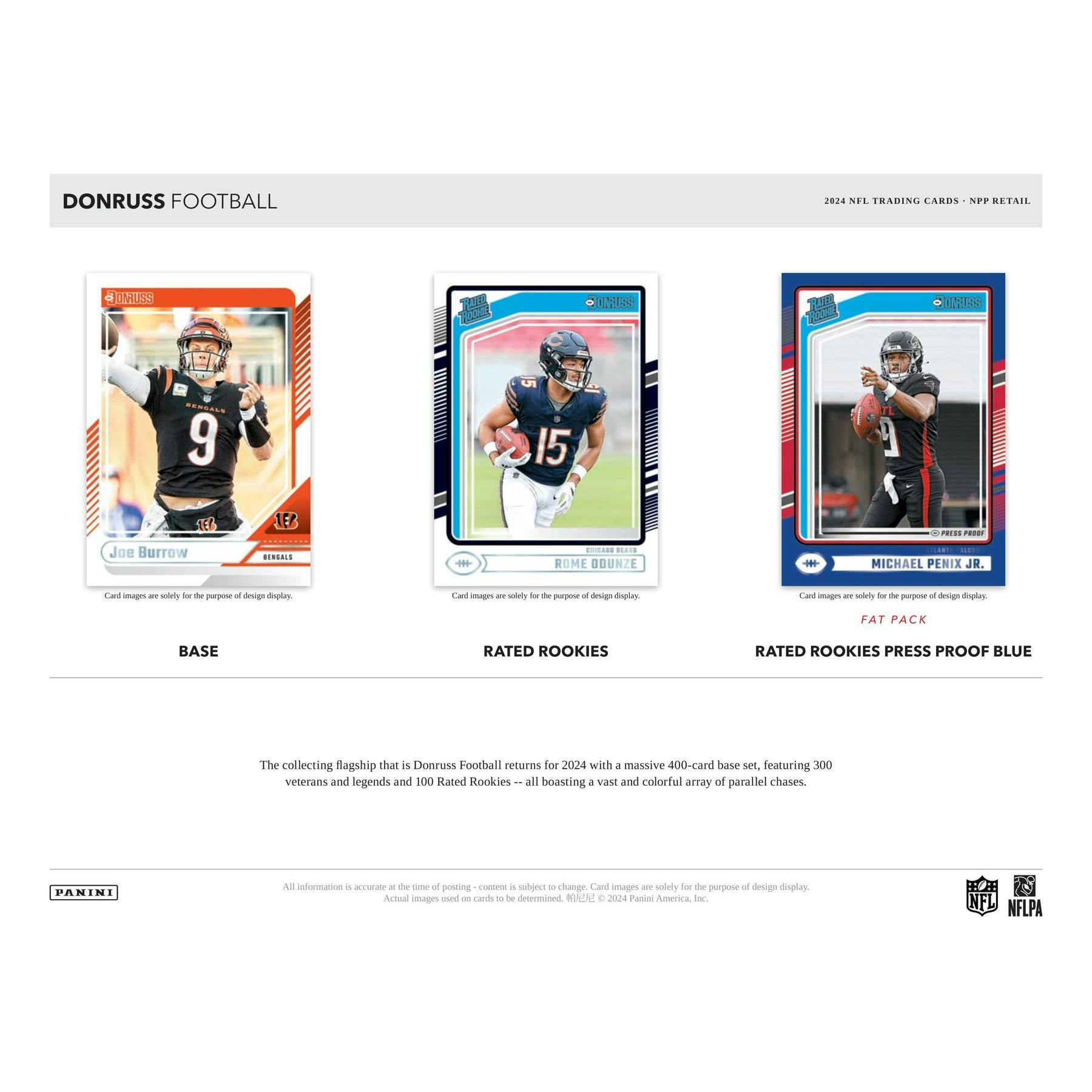 2024 Panini Donruss Football Jumbo Value 20-Box Case