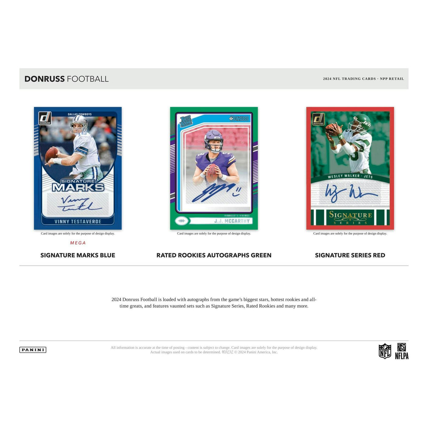 2024 Panini Donruss Football Jumbo Value 20-Box Case