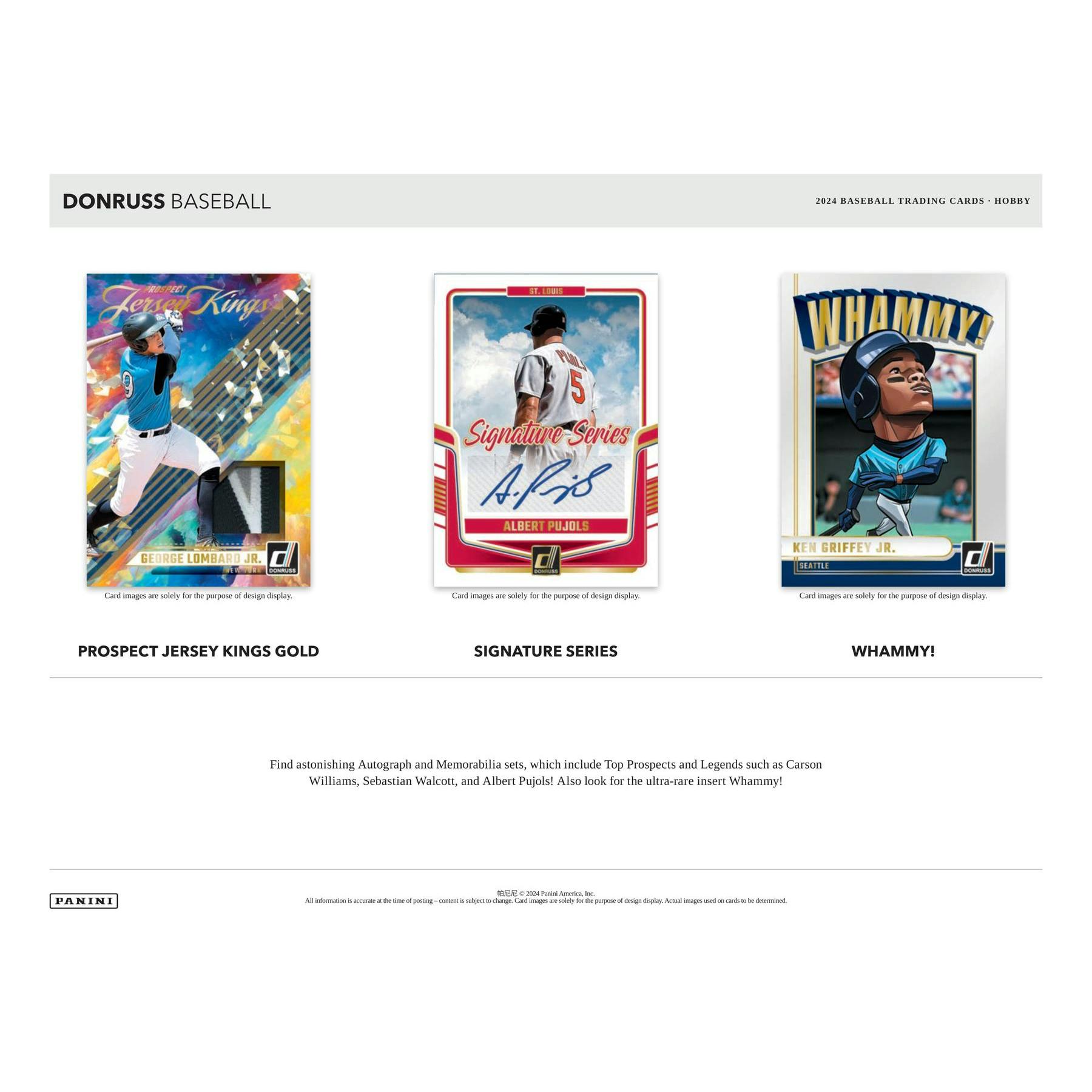 2024 Panini Donruss Baseball Hobby Box