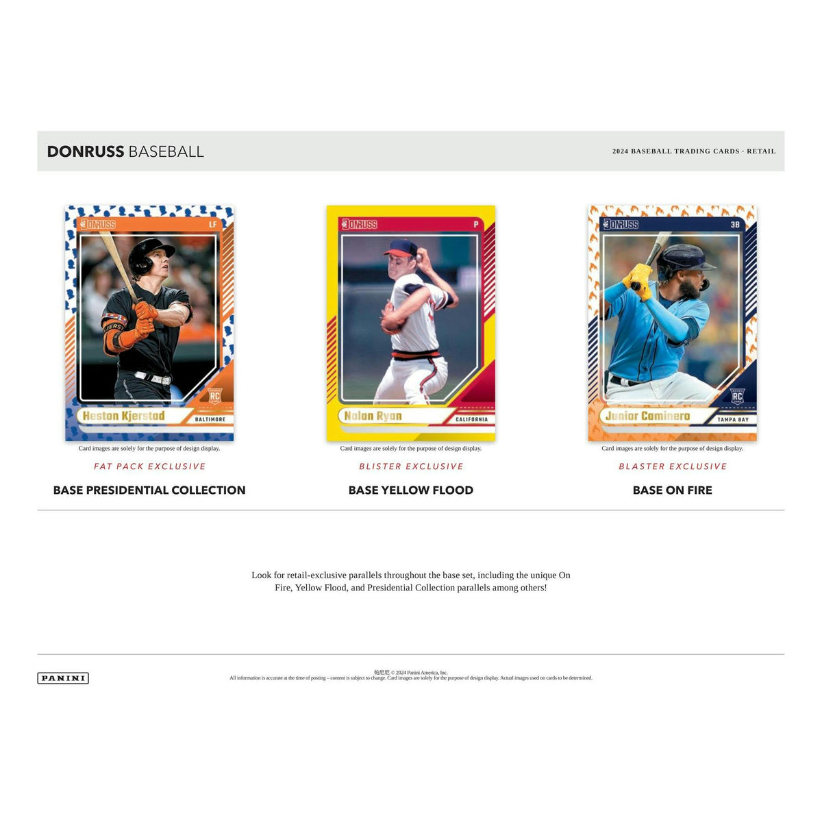2024 Panini Donruss Baseball Mega Pack