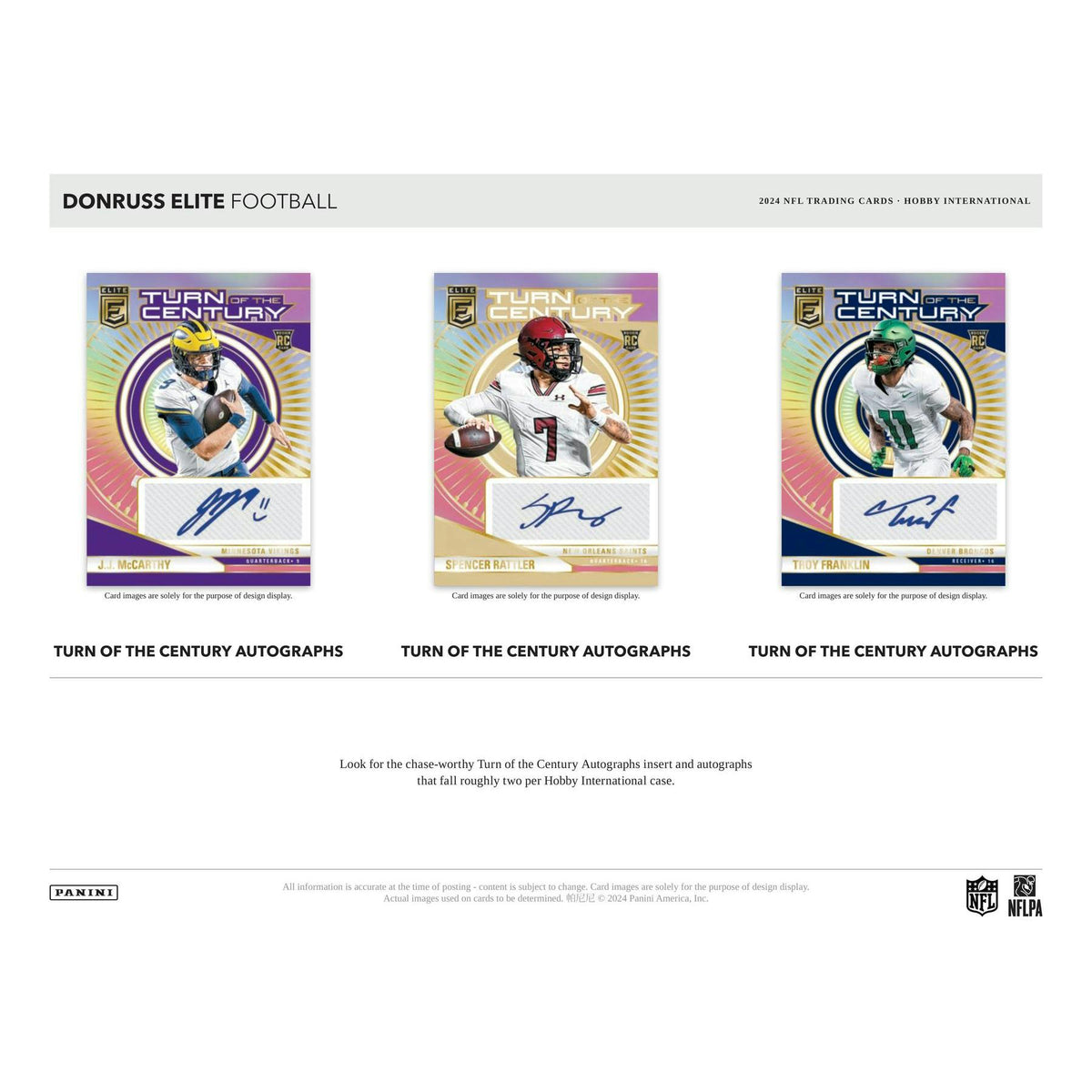 2024 Panini Donruss Elite Football International Hobby Box