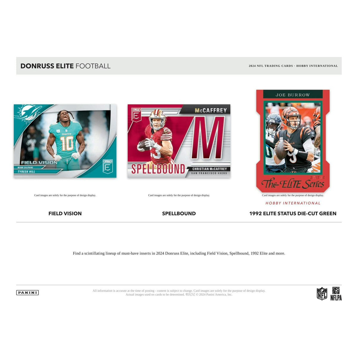 2024 Panini Donruss Elite Football International Hobby Box