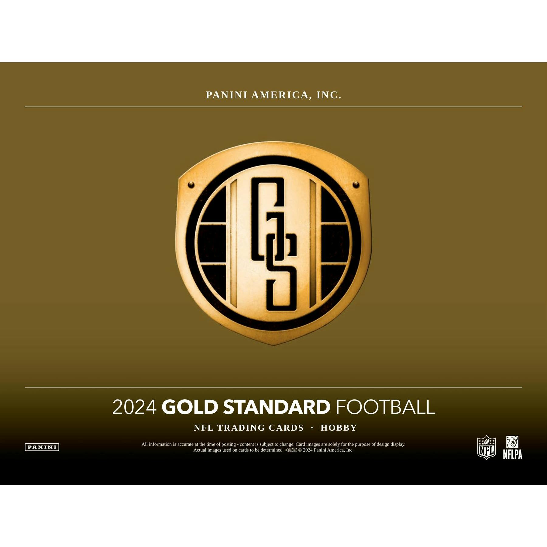 2024 Panini Gold Standard Football Hobby 12-Box Case