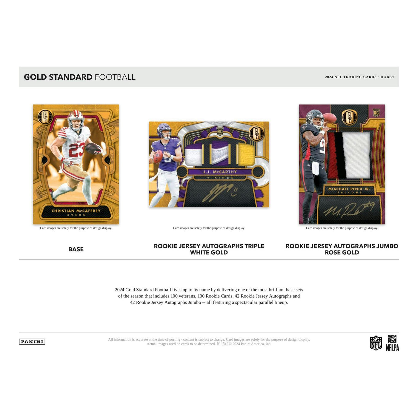 2024 Panini Gold Standard Football Hobby 12-Box Case