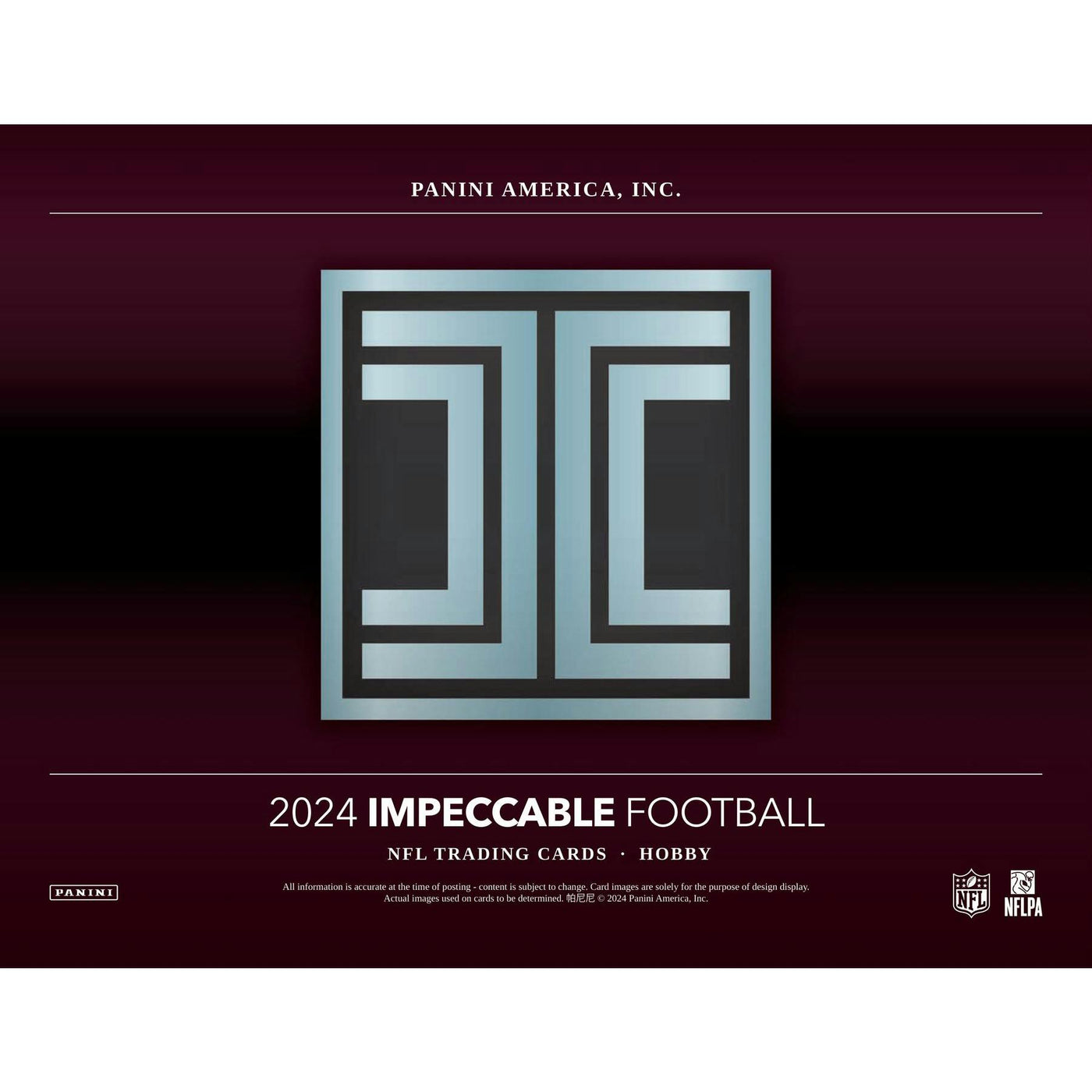 2024 Panini Impeccable Football Hobby Box