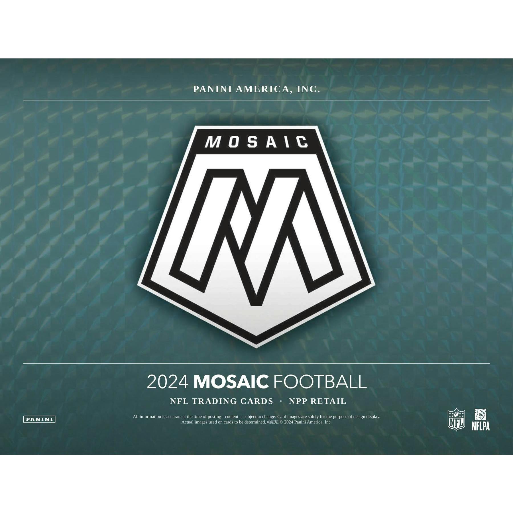 2024 Panini Mosaic Football Jumbo Value Box