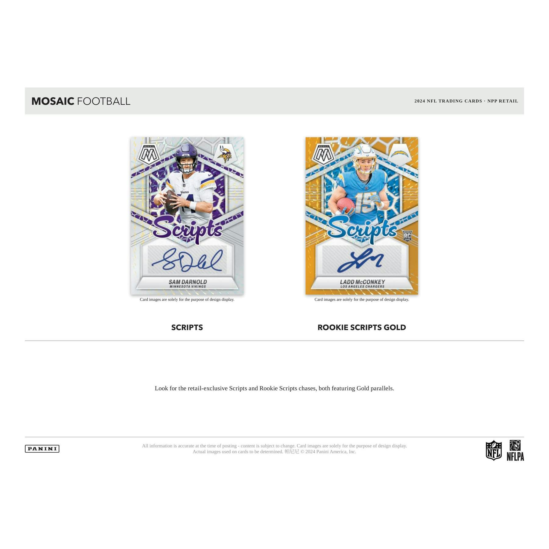 2024 Panini Mosaic Football Jumbo Value Box
