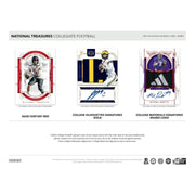 2024 Panini National Treasures Collegiate Football Hobby 4-Box Case