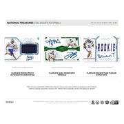 2024 Panini National Treasures Collegiate Football Hobby 4-Box Case