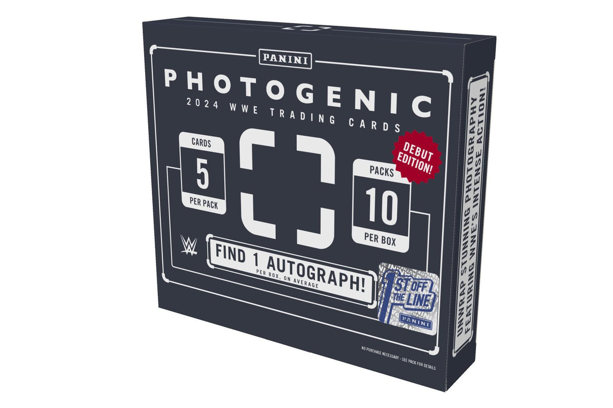 2024 Panini Photogenic WWE Wrestling 1st Off The Line FOTL Hobby Box