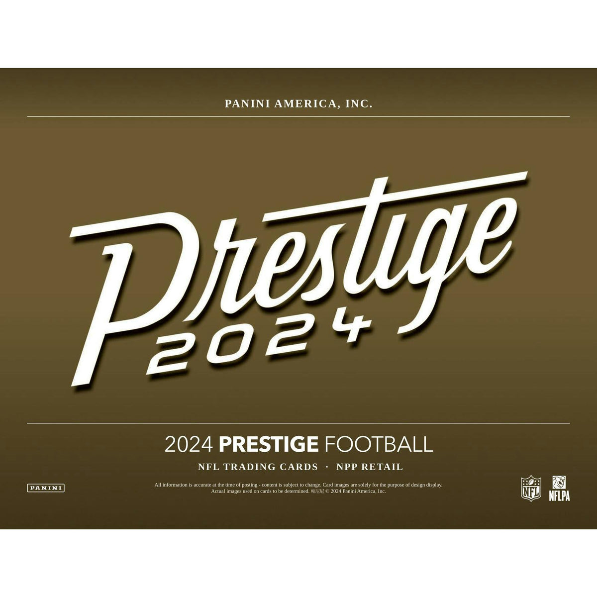 2024 Panini Prestige Football Mega 20-Box Case (Hyper Parallels)