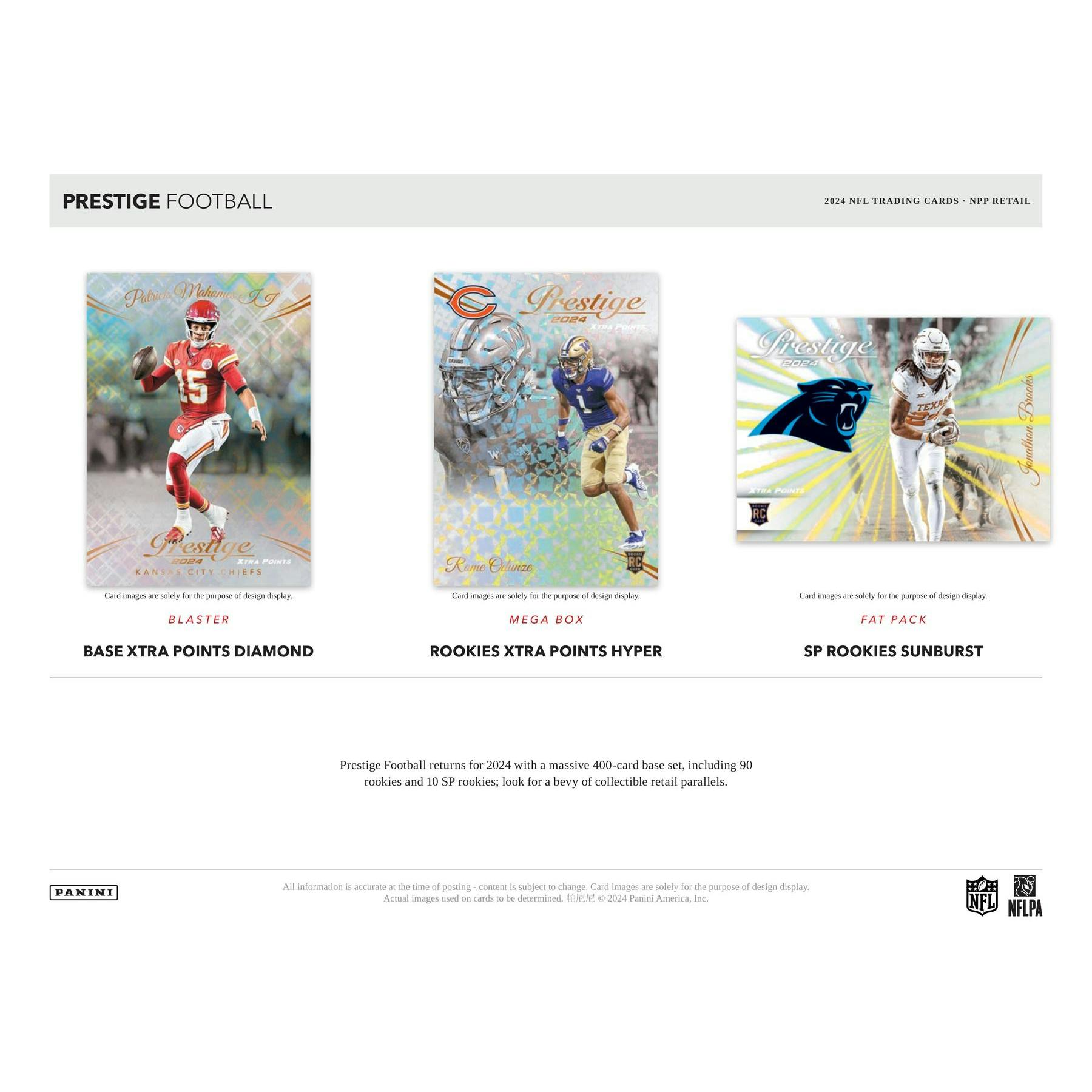 2024 Panini Prestige Football Mega 20-Box Case (Hyper Parallels)