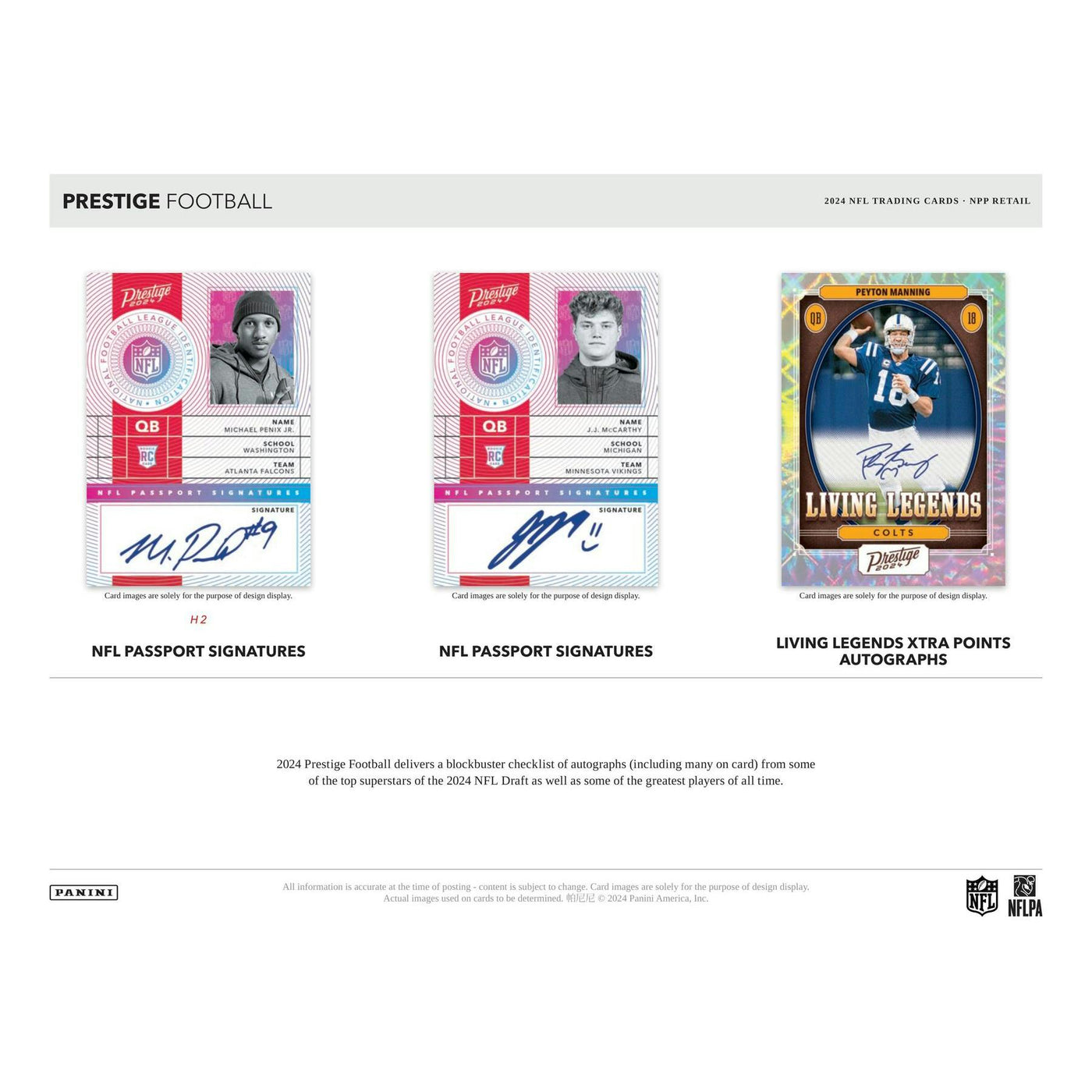 2024 Panini Prestige Football Mega Box (Hyper Parallels)