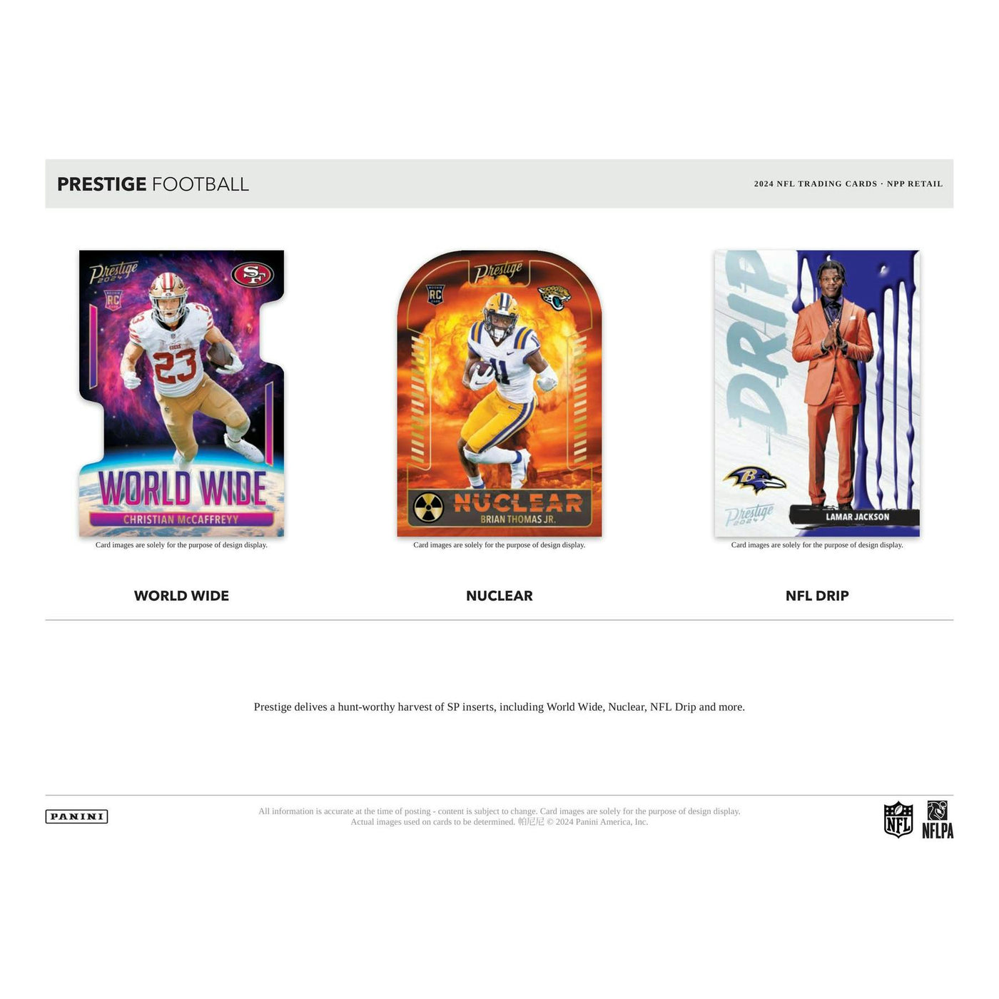 2024 Panini Prestige Football Blaster Box (Diamond Parallels)