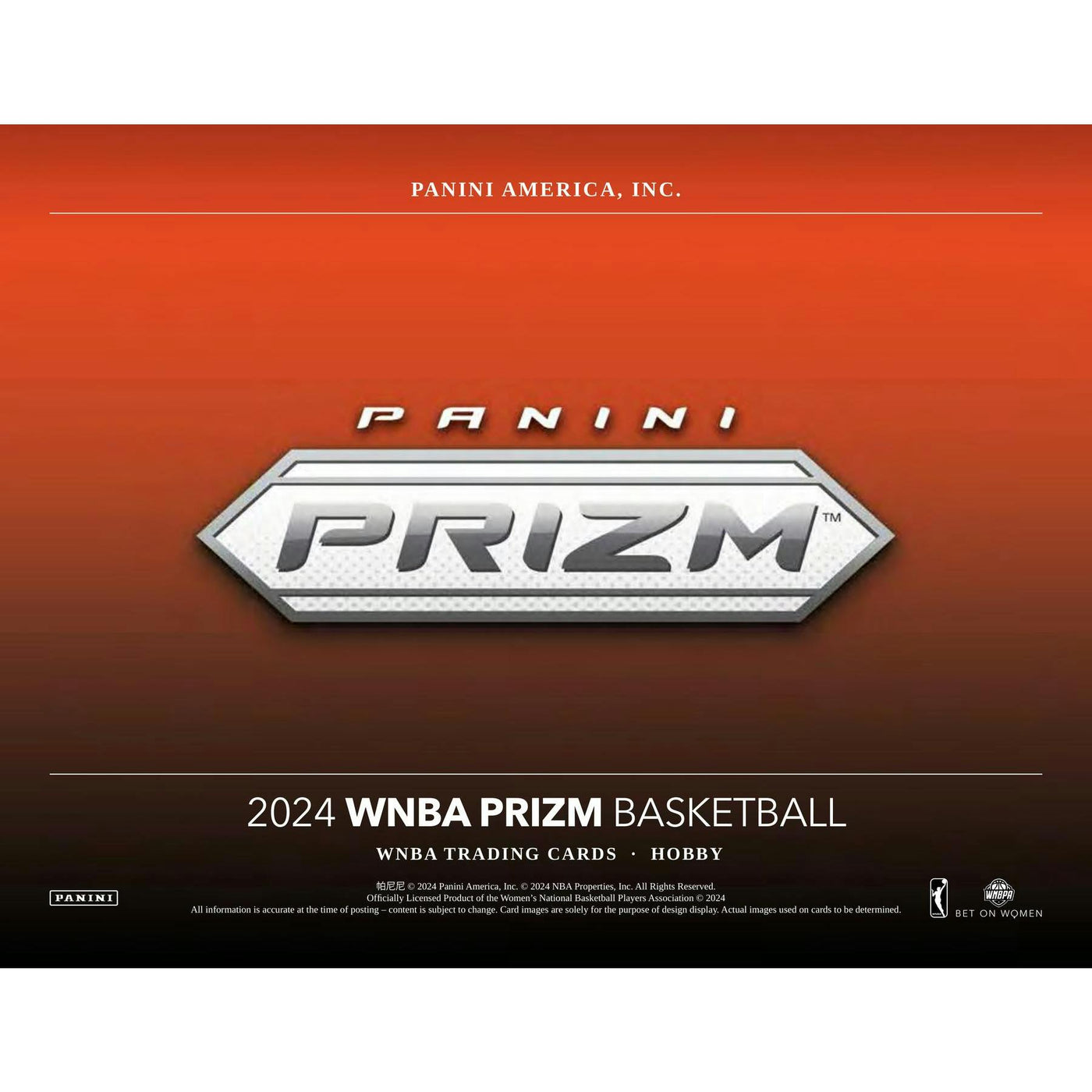 2024 Panini Prizm WNBA Basketball Hobby Box