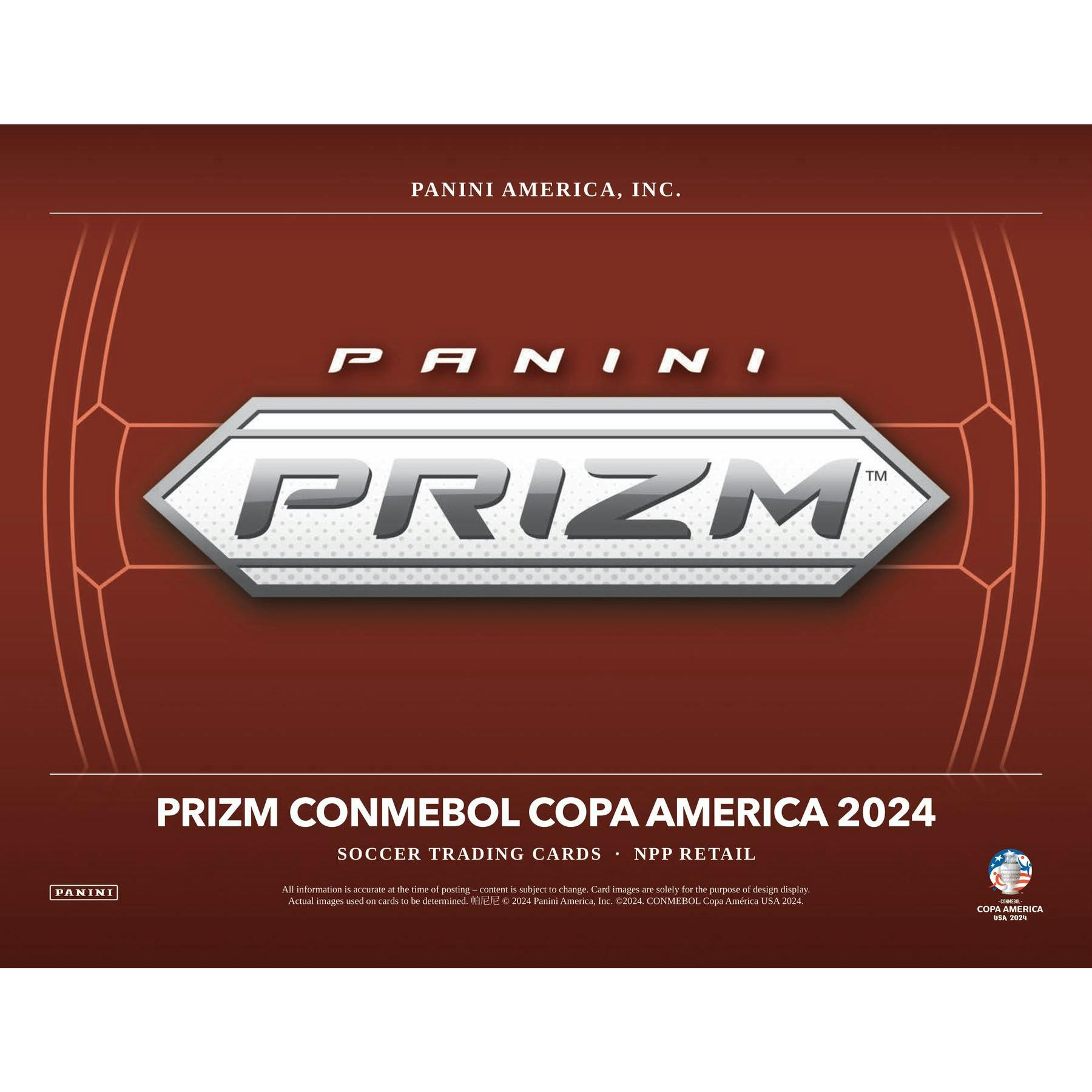 2023/24 Panini Prizm Copa America Soccer Blaster 20-Box Case
