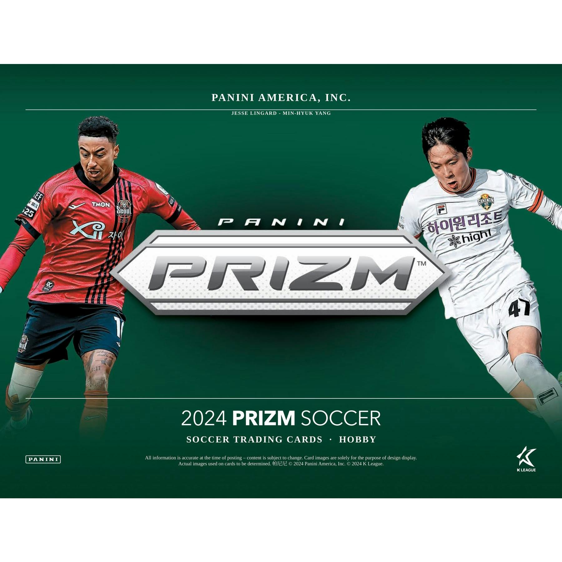 2024 Panini Prizm K League Soccer Hobby 10-Box Case
