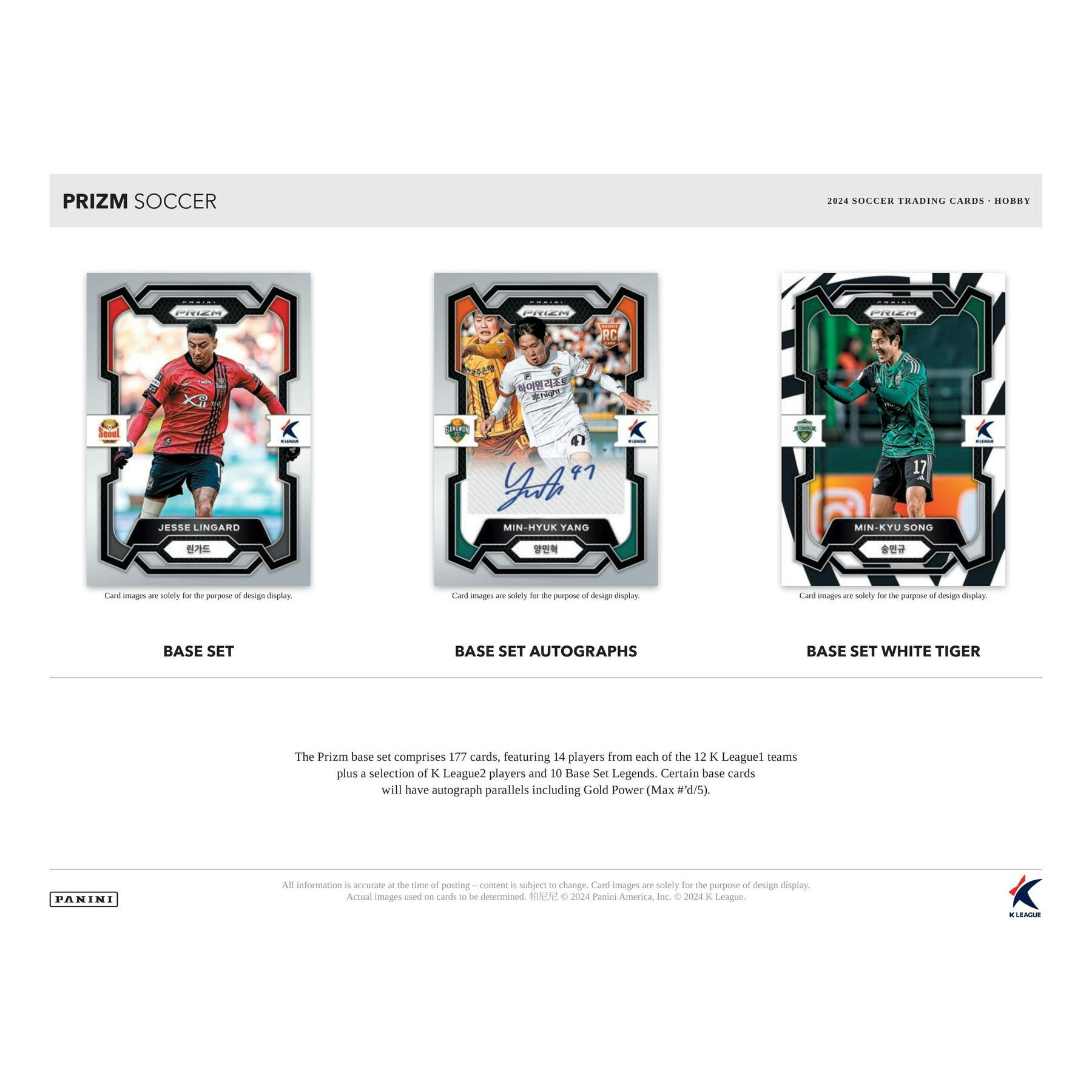 2024 Panini Prizm K League Soccer Hobby Box