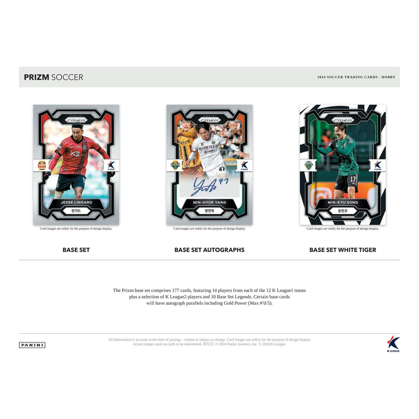 2024 Panini Prizm K League Soccer Hobby 10-Box Case
