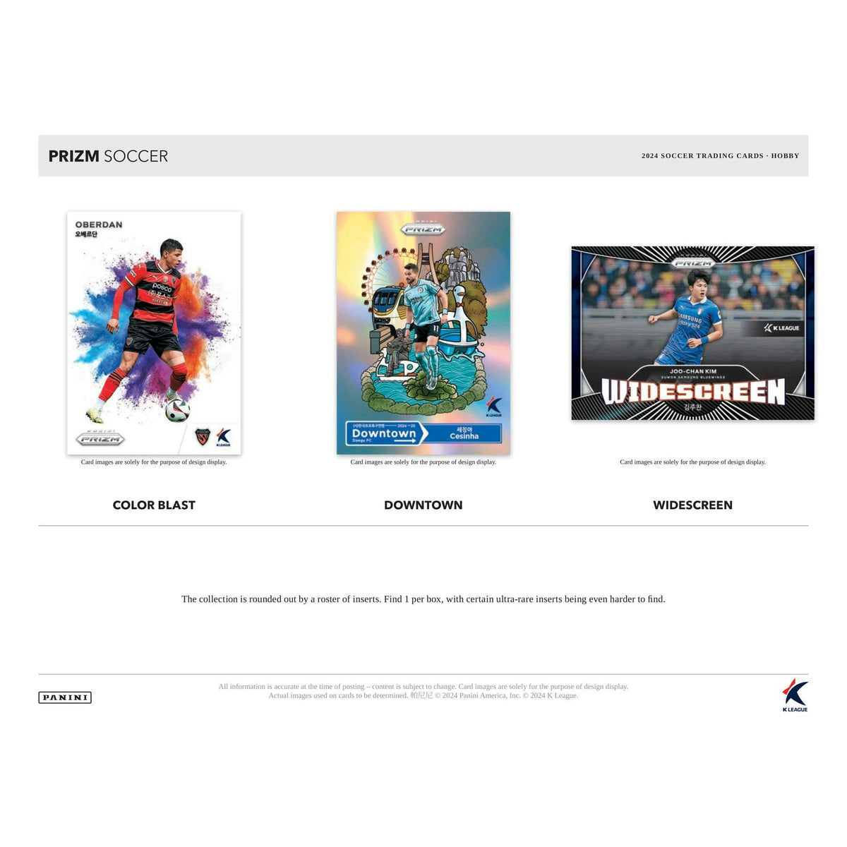 2024 Panini Prizm K League Soccer Hobby Pack