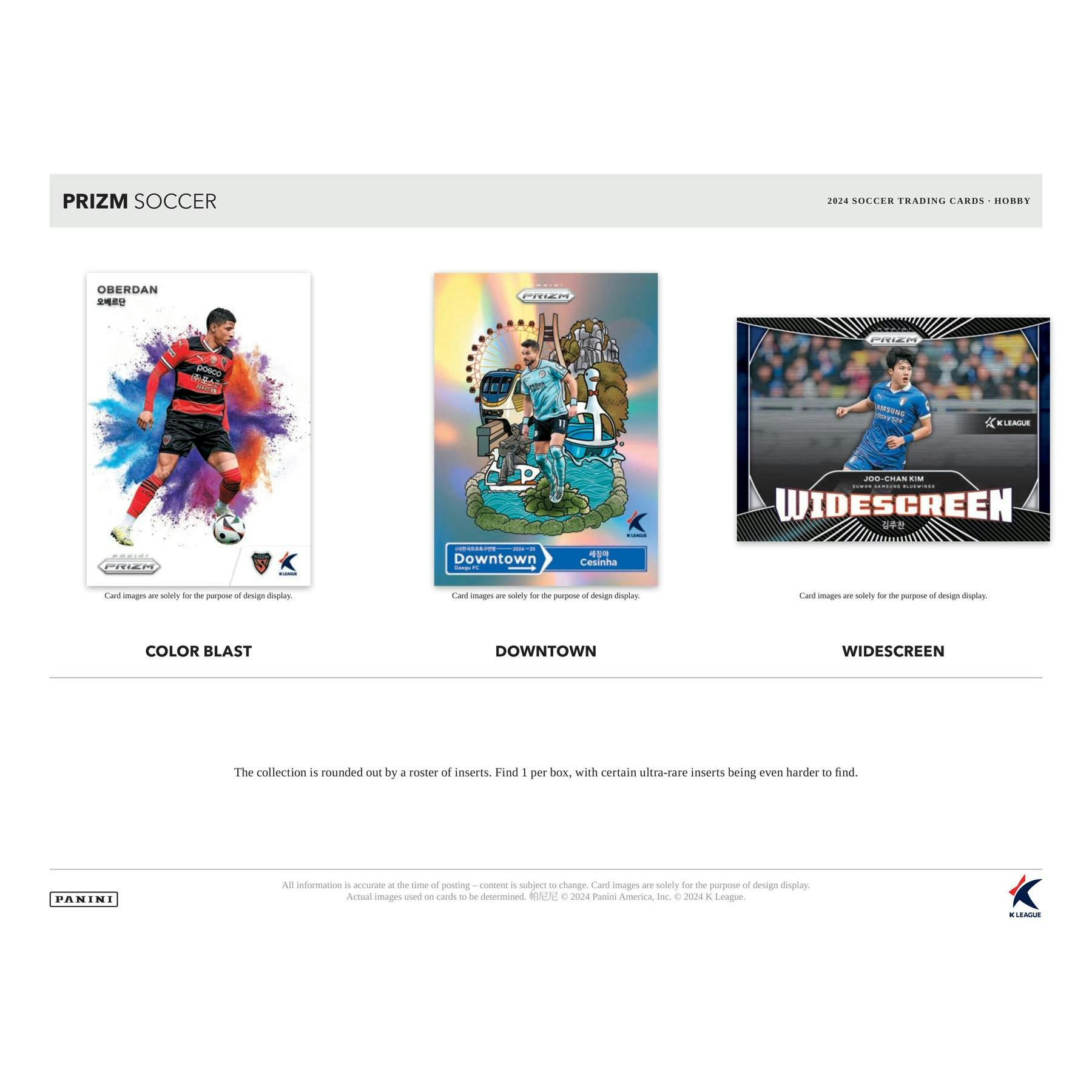 2024 Panini Prizm K League Soccer Hobby 10-Box Case