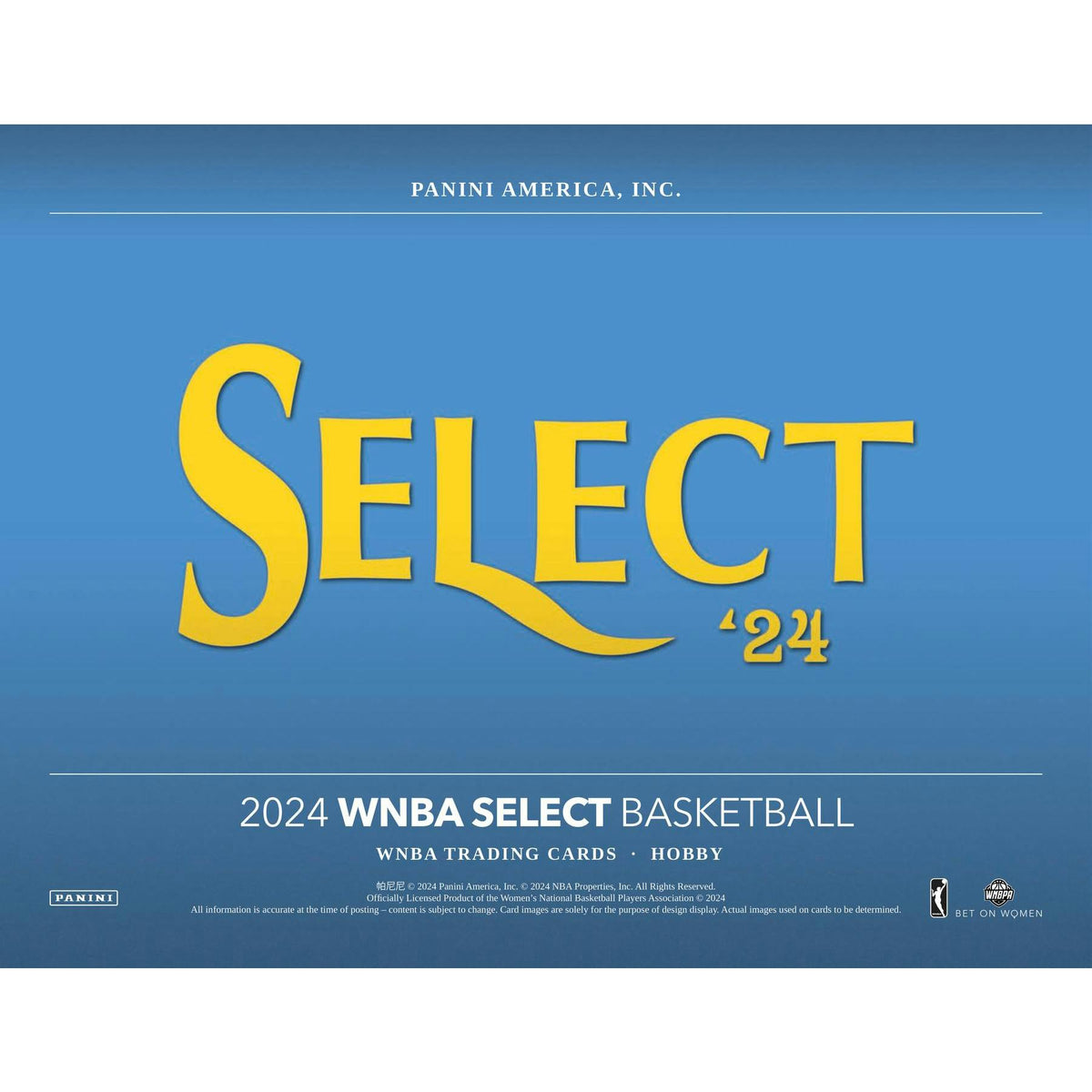 2024 Panini Select WNBA Basketball Hobby Box
