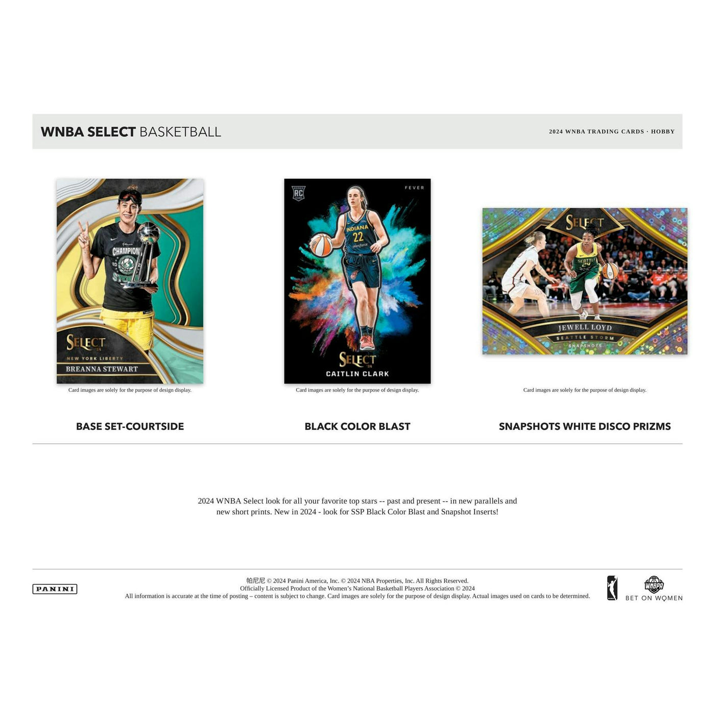 2024 Panini Select WNBA Basketball Hobby Box