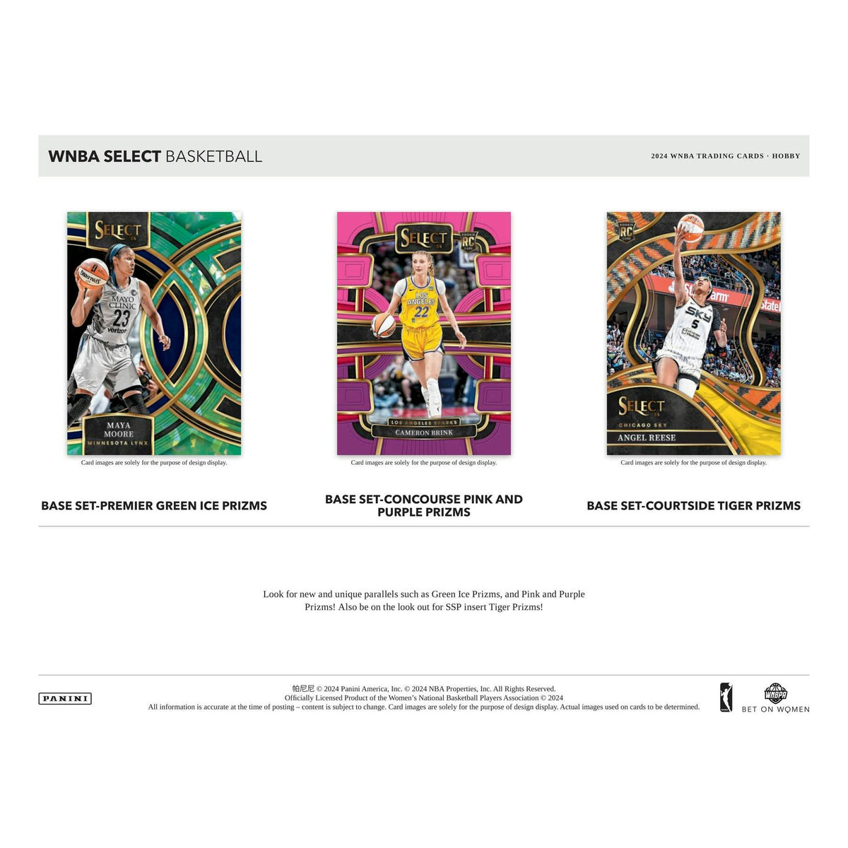 2024 Panini Select WNBA Basketball Blaster Hobby Box