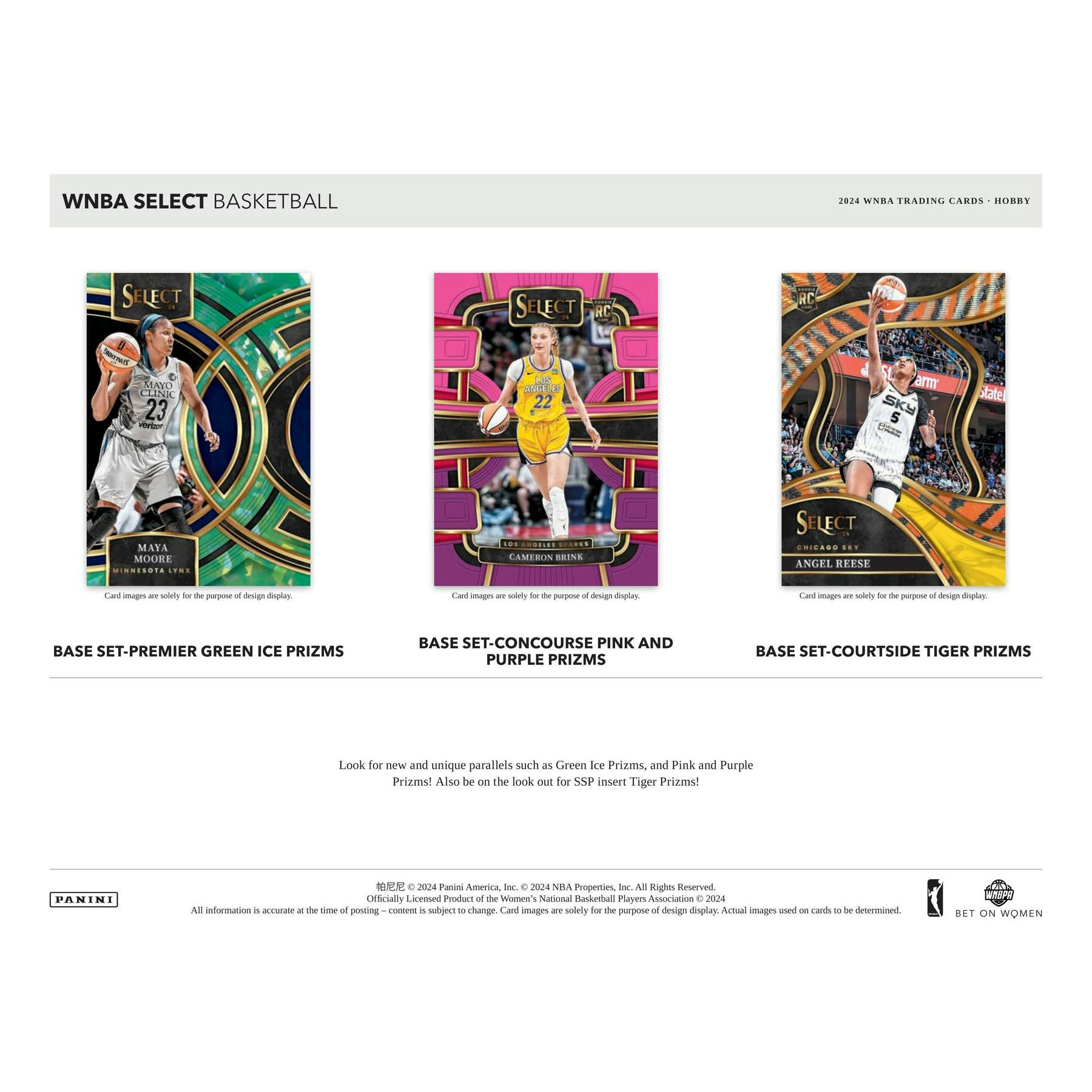 2024 Panini Select WNBA Basketball Blaster Hobby Box