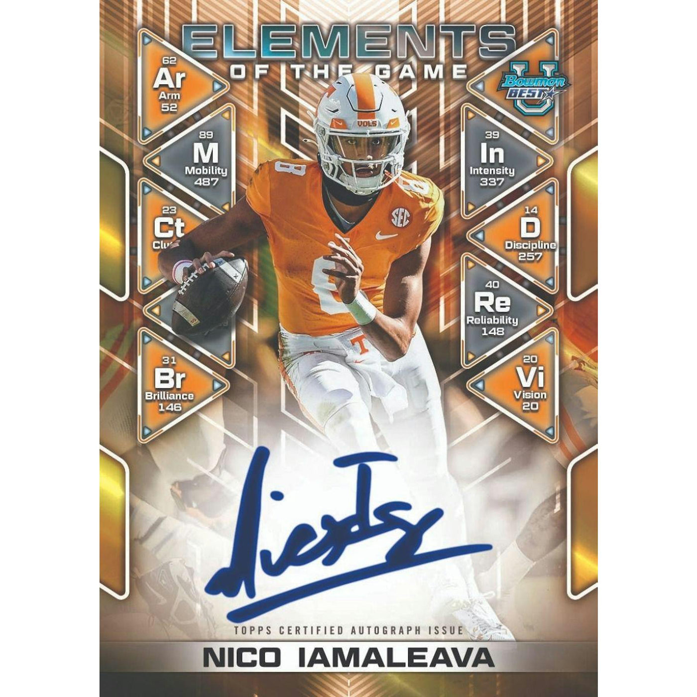 2024 Bowman University Best Football Hobby Box
