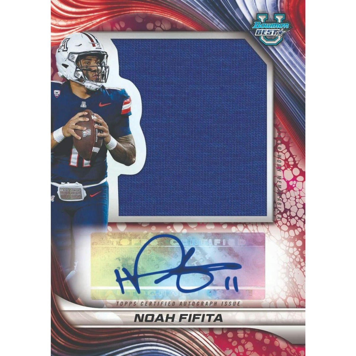 2024 Bowman University Best Football Hobby 12-Box Case