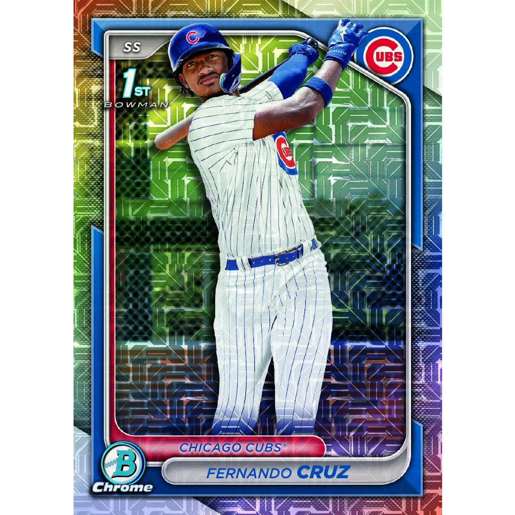 2024 Bowman Chrome Baseball Mega Box