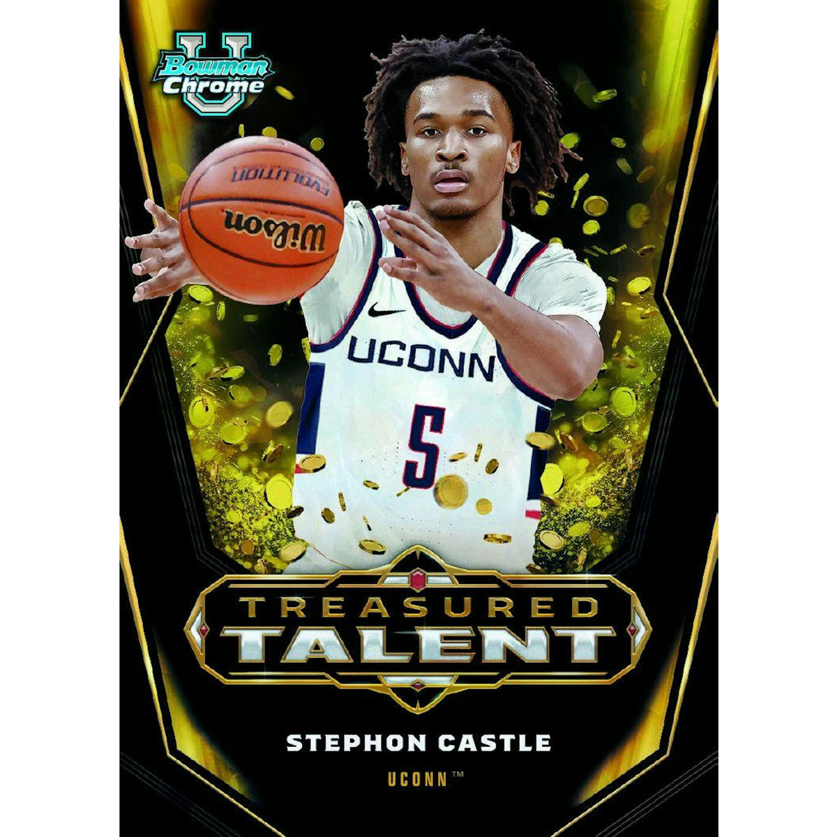 2023/24 Bowman University Chrome Basketball Sapphire Edition 10-Box Case