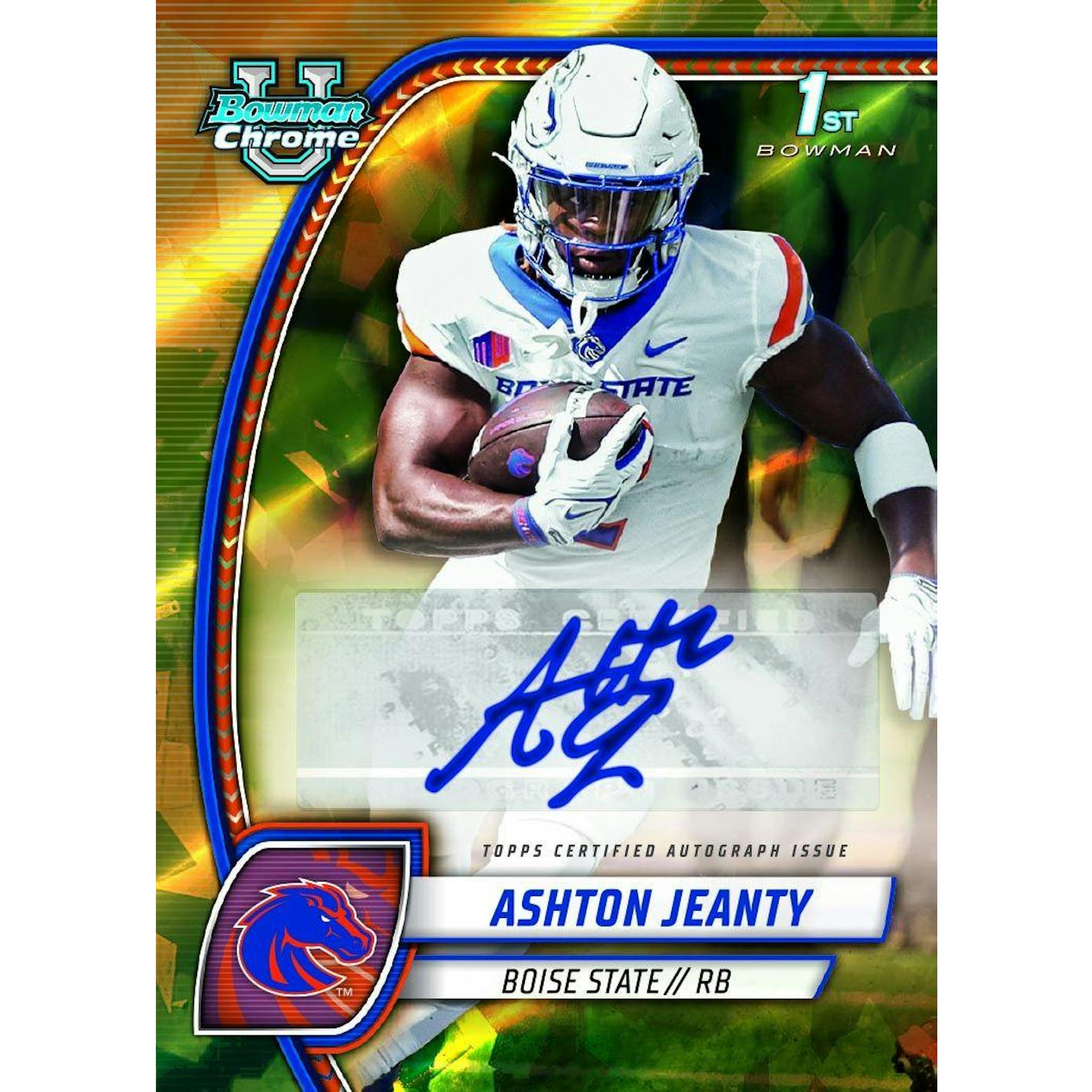 2024 Bowman University Chrome Sapphire Edition Football Box