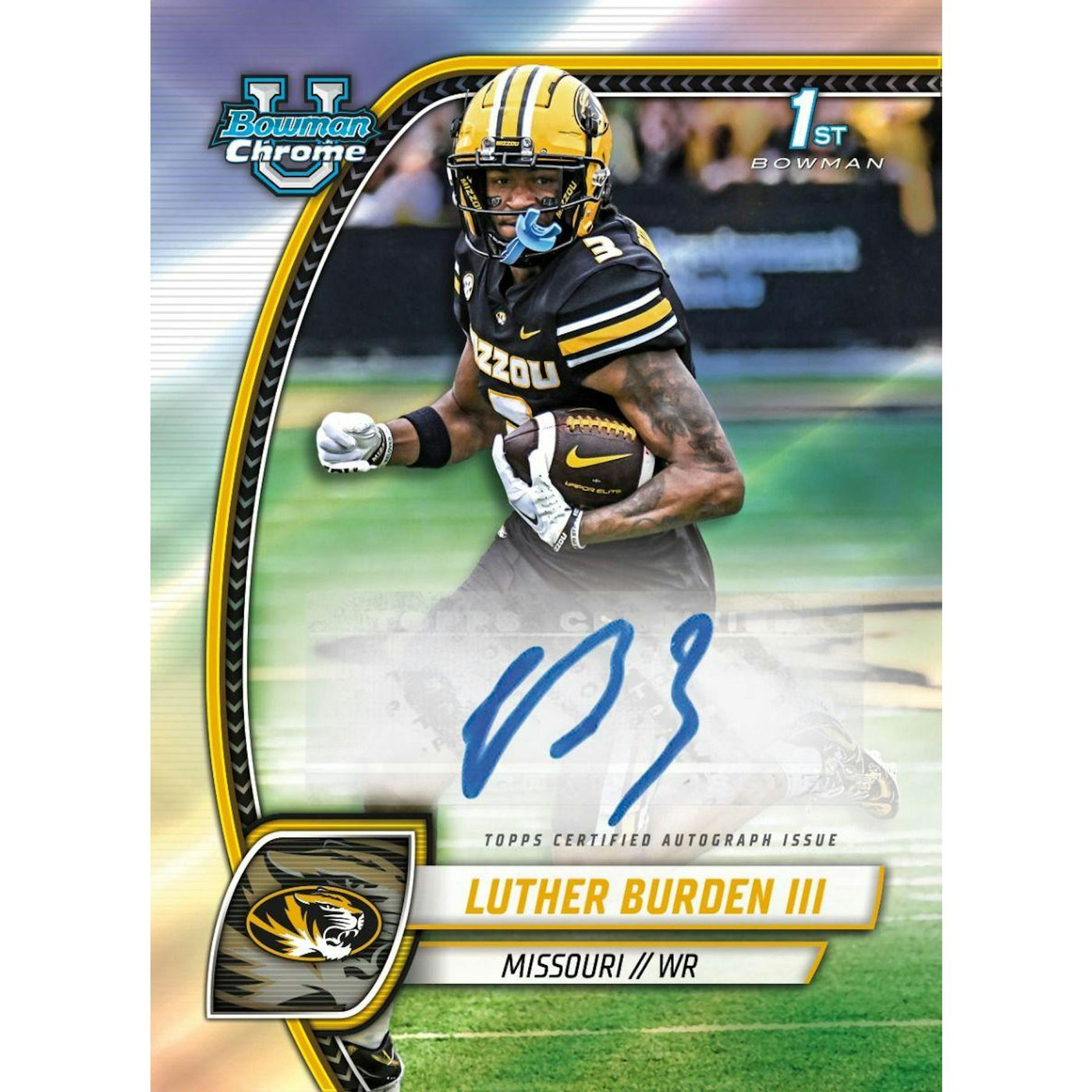 2024 Bowman University Chrome Football Mega Box