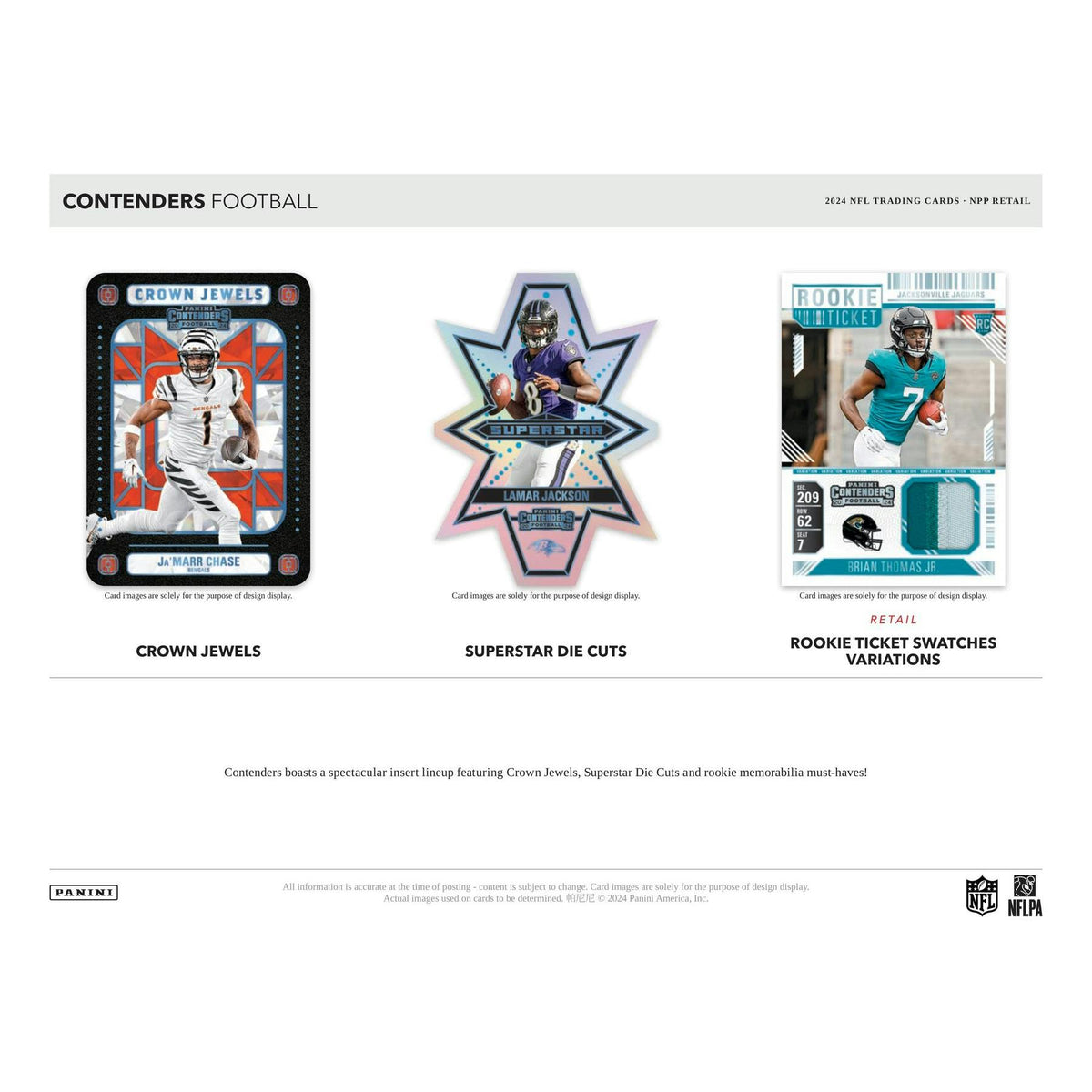 2024 Panini Contenders Football Blaster Box