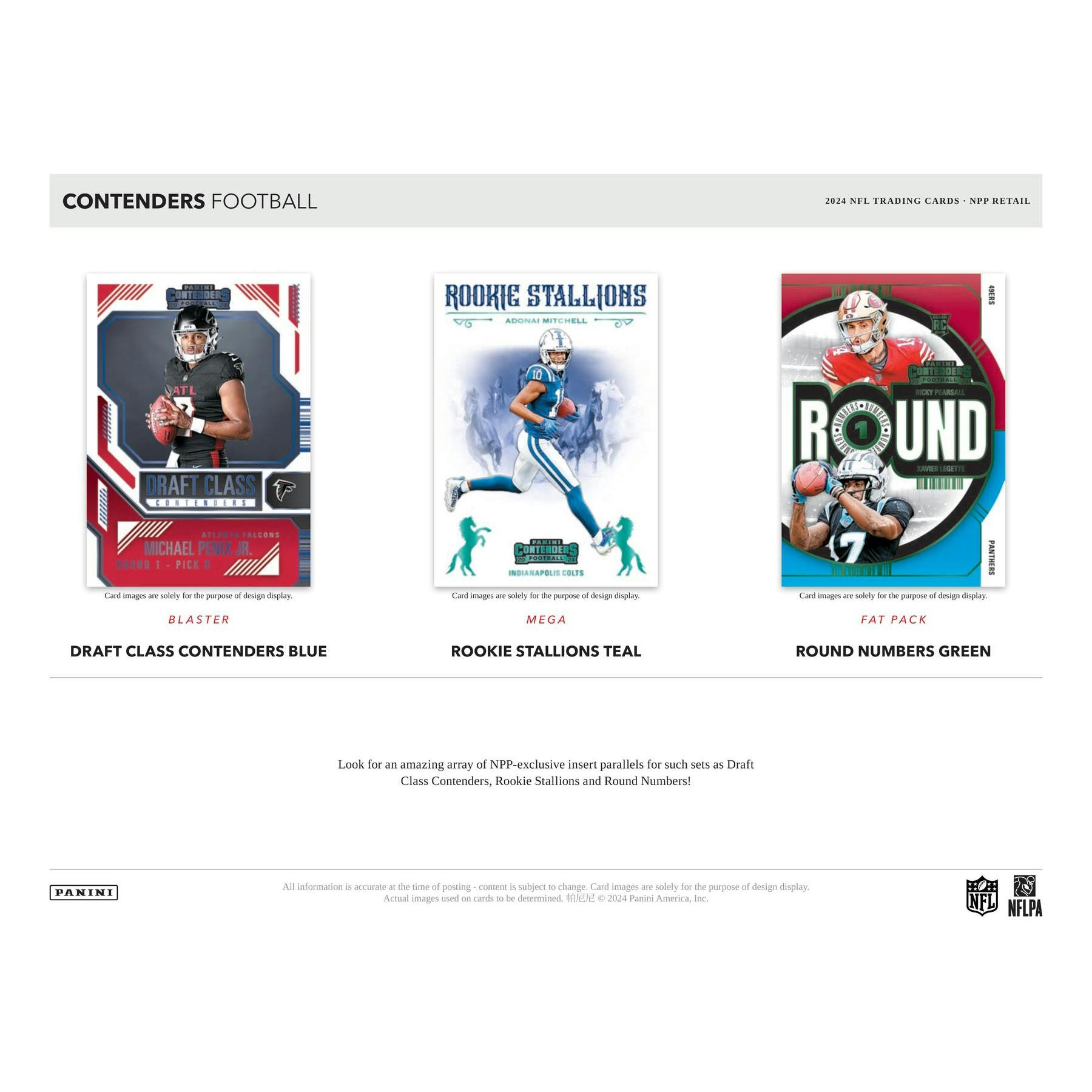 2024 Panini Contenders Football 24-Pack Retail Box