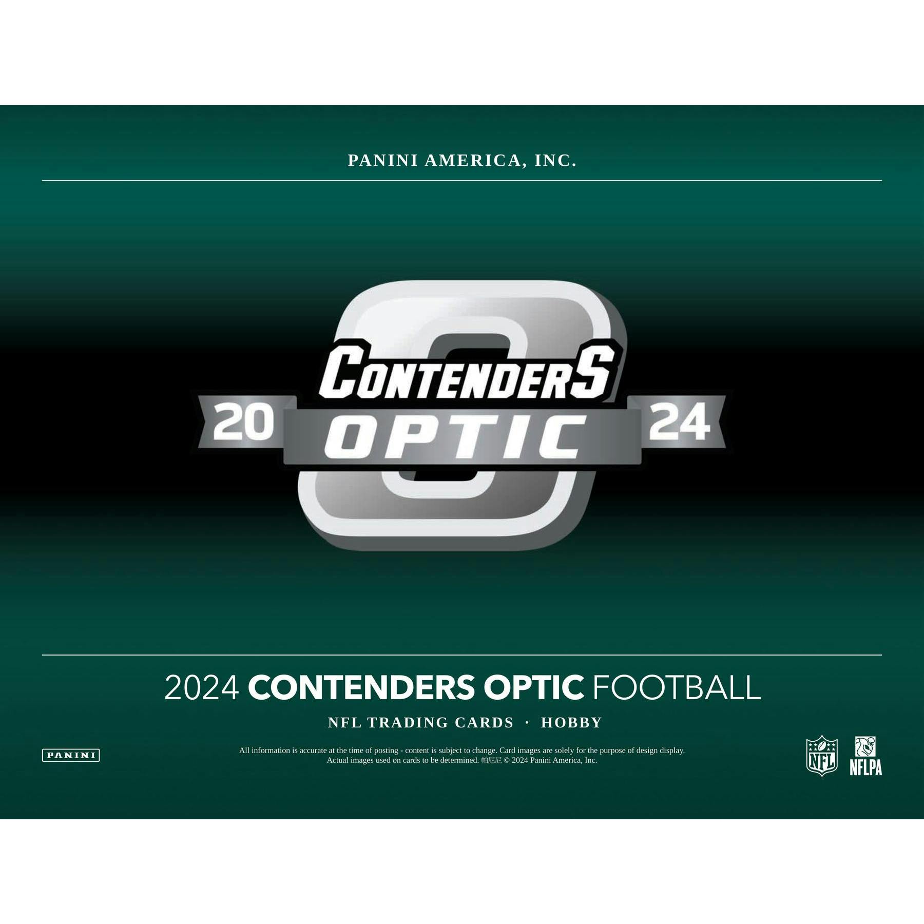 2024 Panini Contenders Optic Football Hobby Box