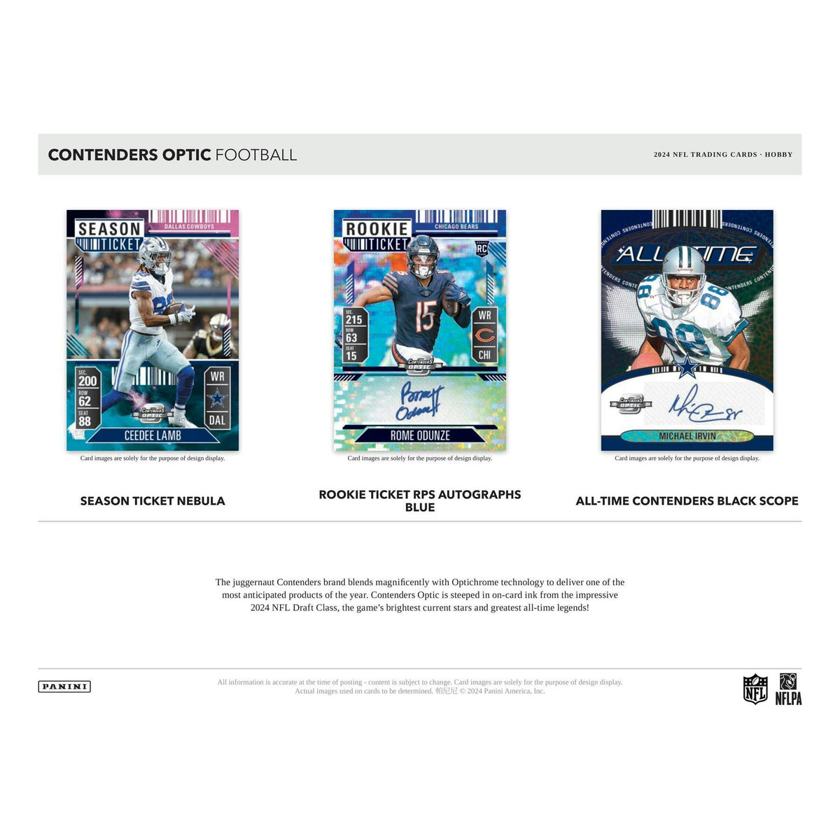 2024 Panini Contenders Optic Football Hobby Box