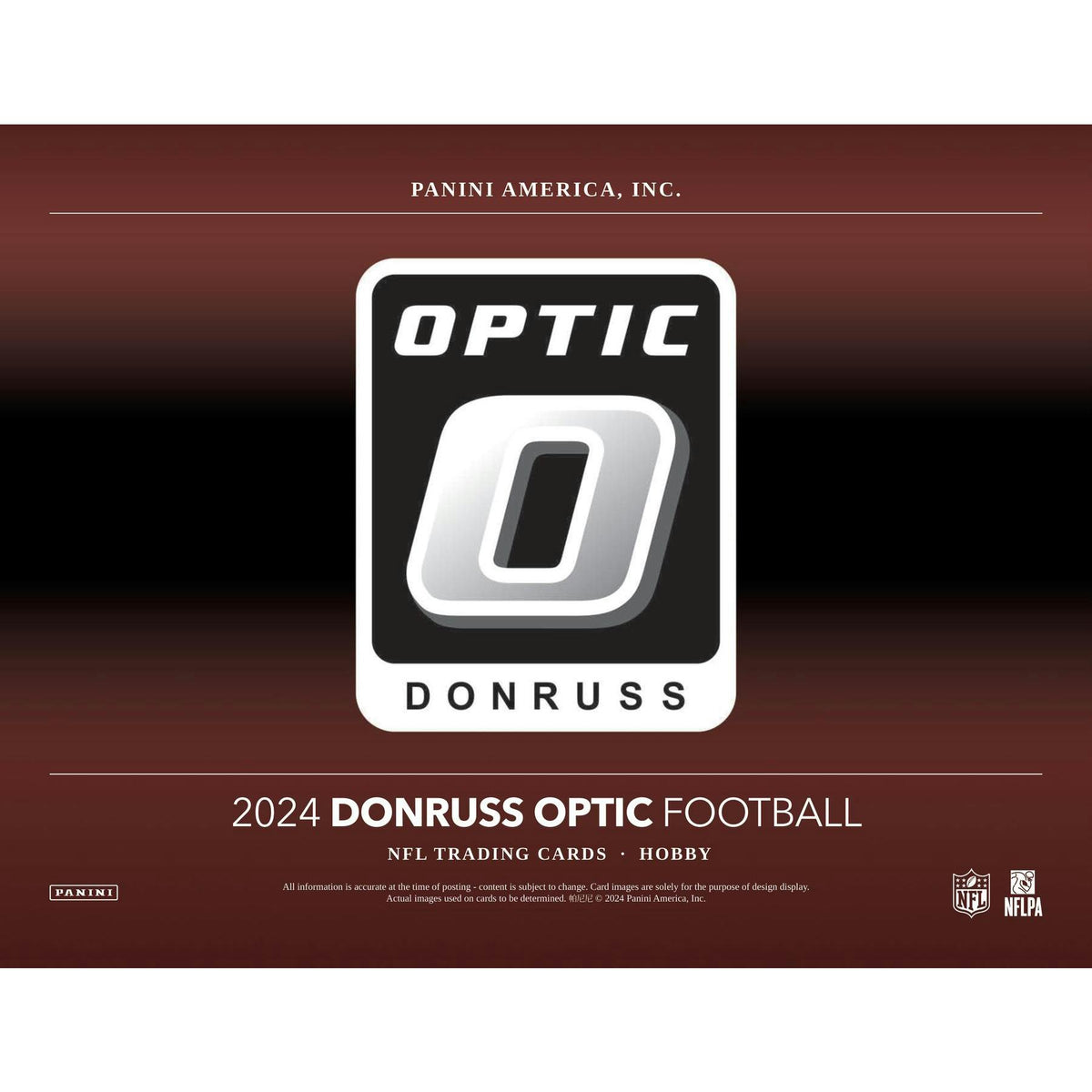 2024 Panini Donruss Optic Football Hobby Box