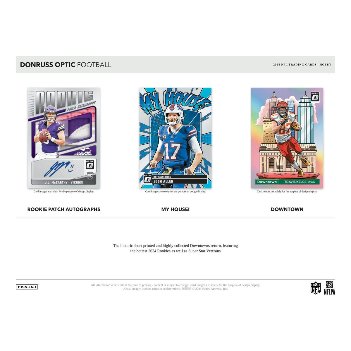 2024 Panini Donruss Optic Football Hobby Box