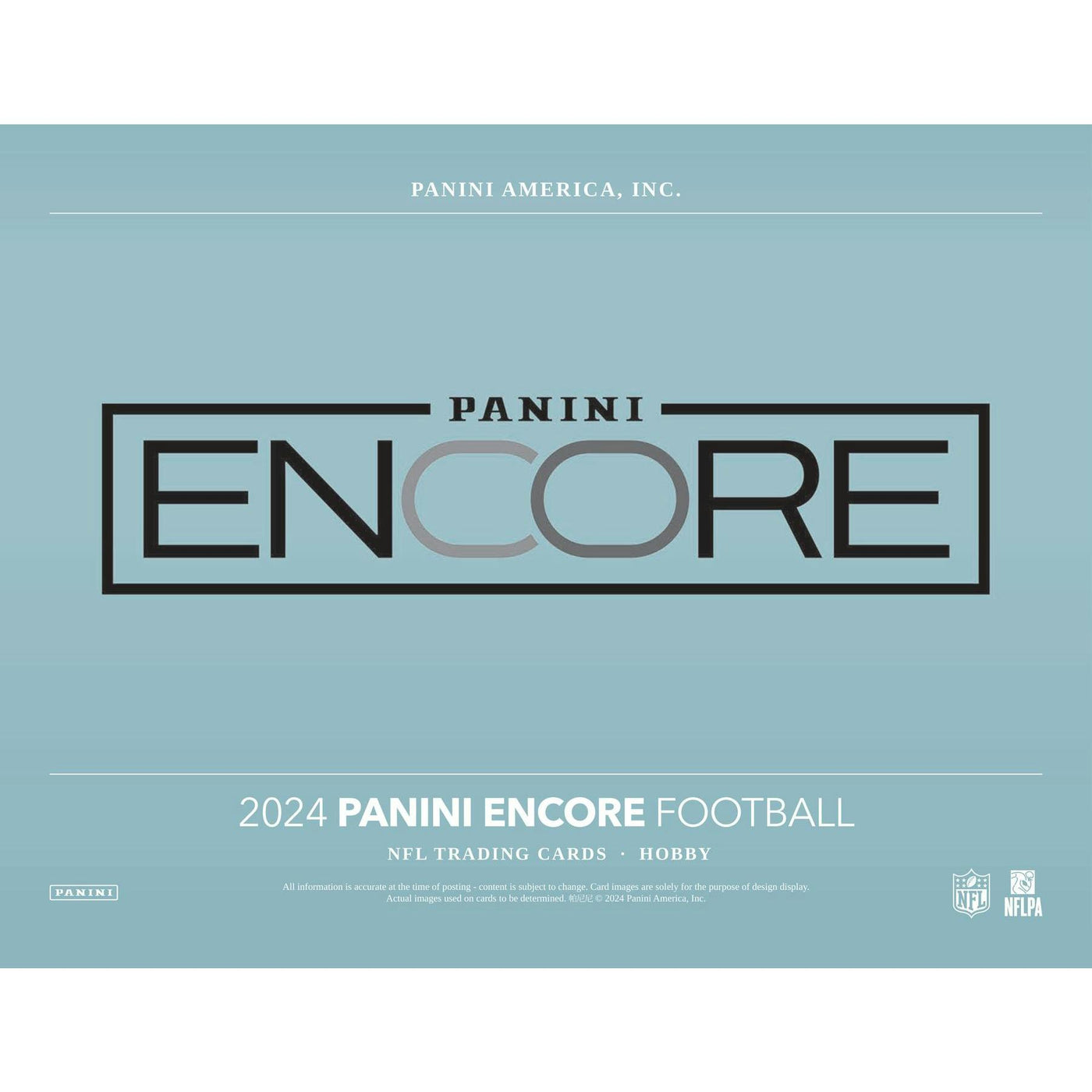 2024 Panini Encore Football Hobby 12-Box Case