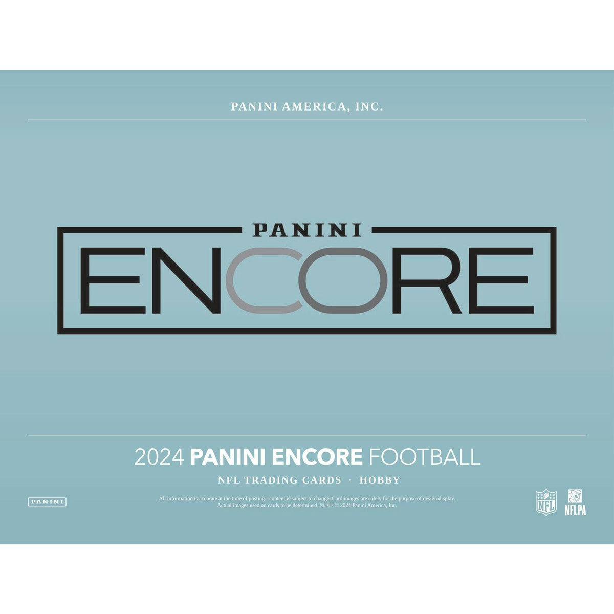 2024 Panini Encore Football Hobby 12-Box Case
