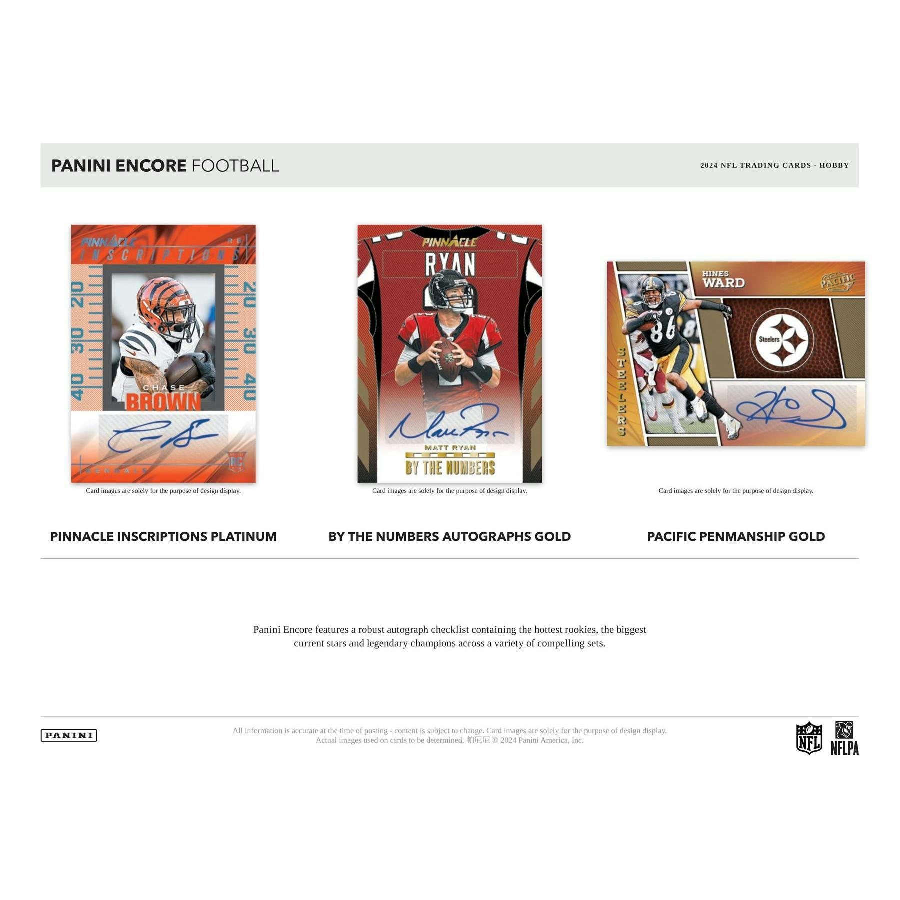 2024 Panini Encore Football Hobby 12-Box Case