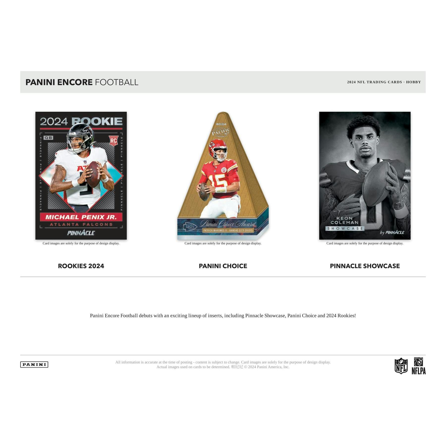 2024 Panini Encore Football Hobby 12-Box Case