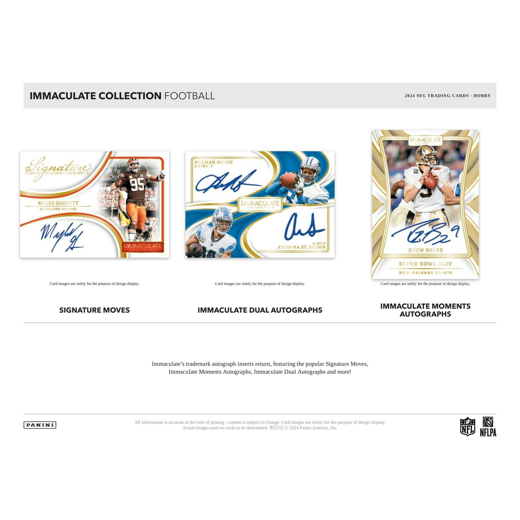 2024 Panini Immaculate Football Hobby 6-Box Case