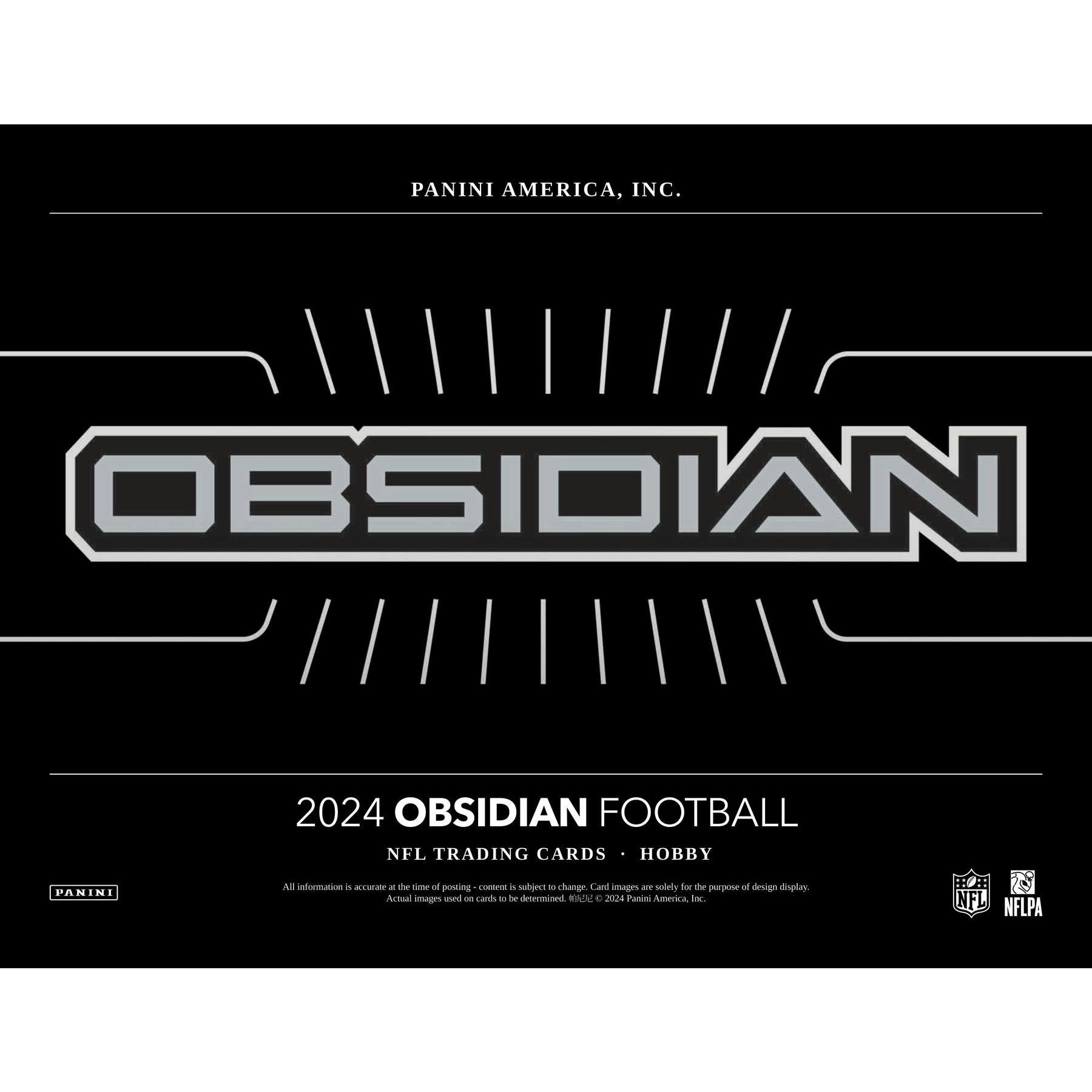 2024 Panini Obsidian Football Hobby 12-Box Case
