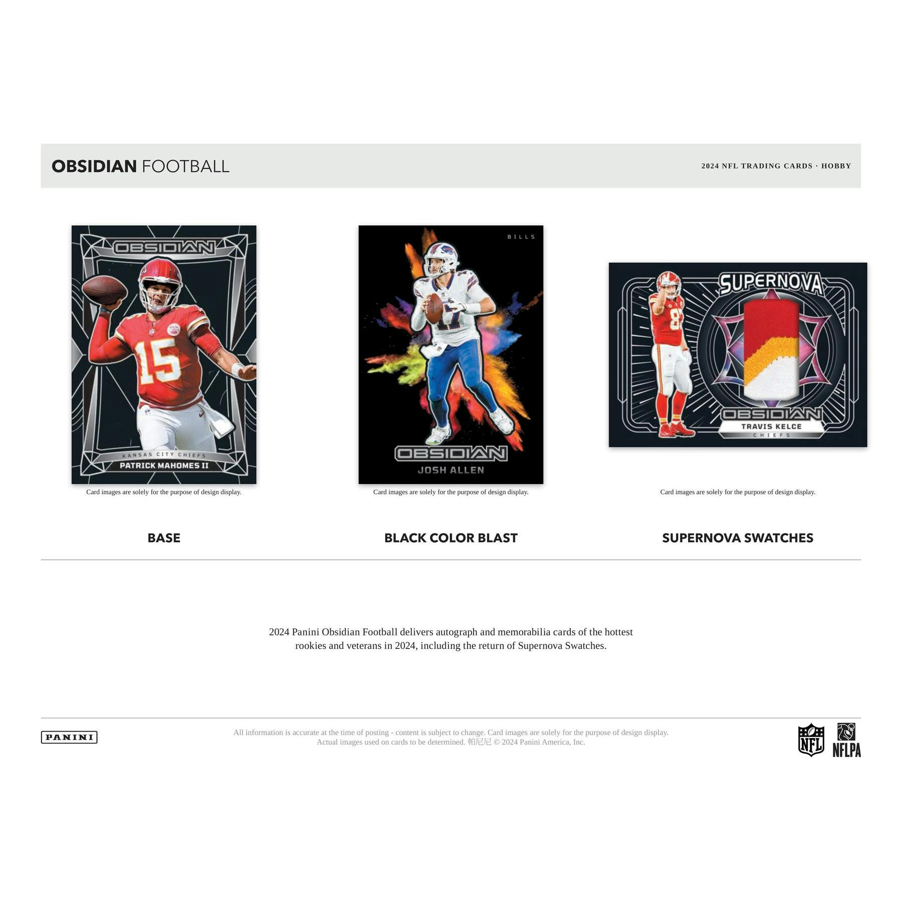2024 Panini Obsidian Football Hobby 12-Box Case