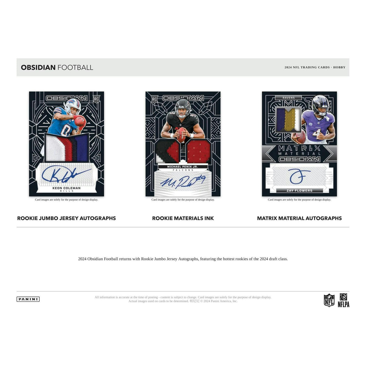 2024 Panini Obsidian Football Hobby 12-Box Case