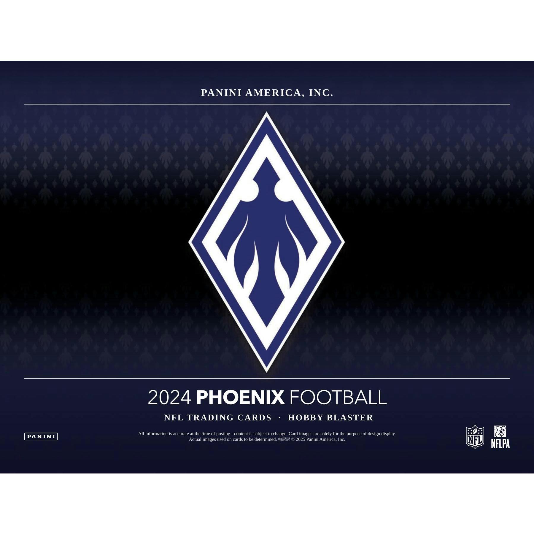 2024 Panini Phoenix Football Blaster Hobby Box (Teal Parallels!)